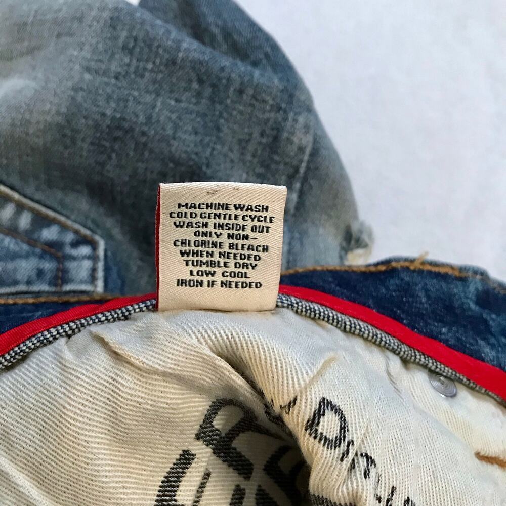 Heritage by America NWOT Distressed Skinny Jeans Men 32 x 33 - Picture 13 of 13
